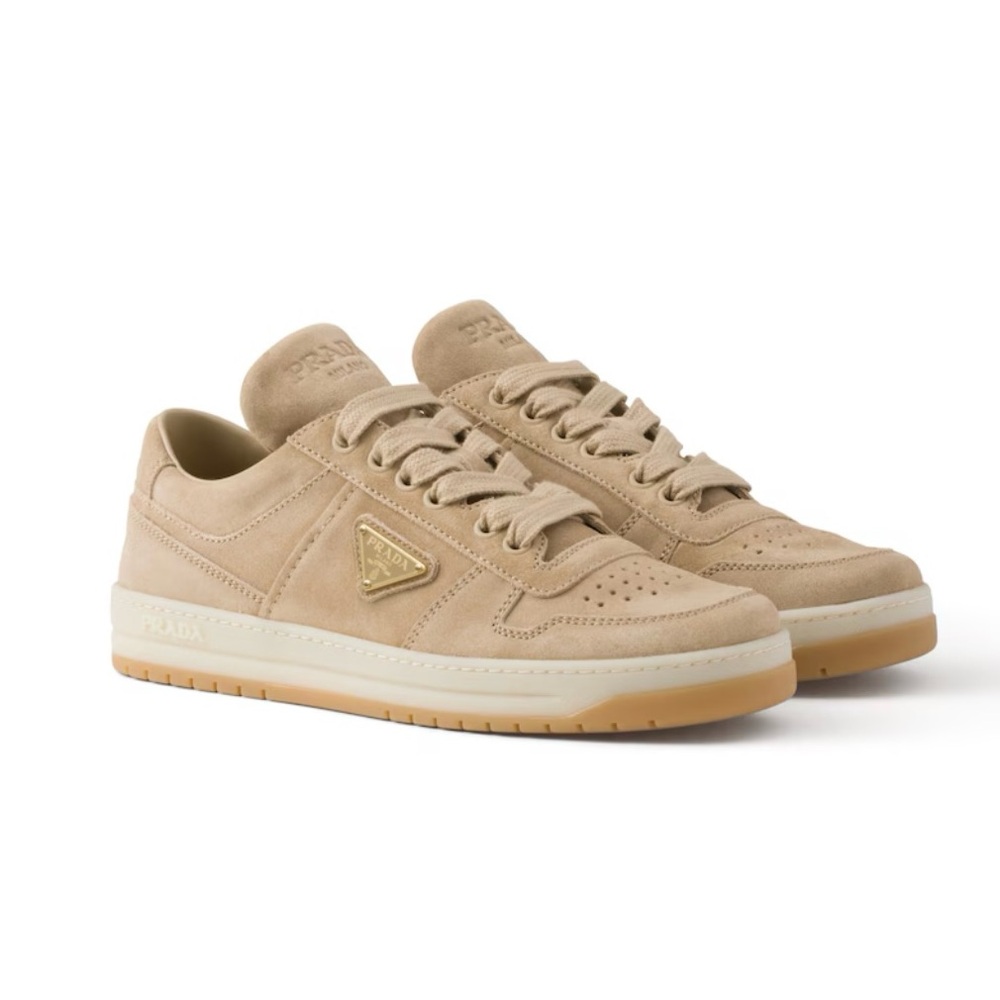 Prada women’s Tan Sneakers